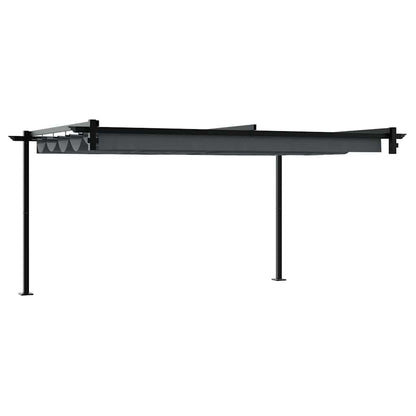 Paviljoen 400 x 300 x 200 cm Antraciet Polyester