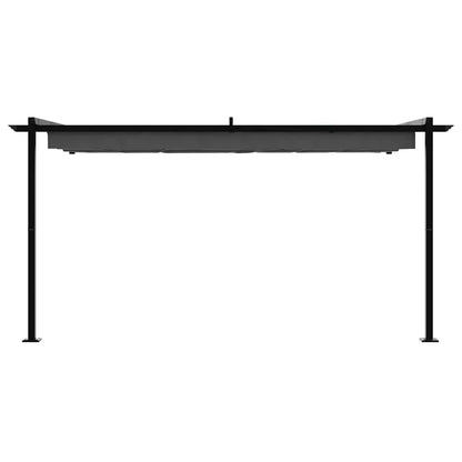 Paviljoen 400 x 300 x 200 cm Antraciet Polyester