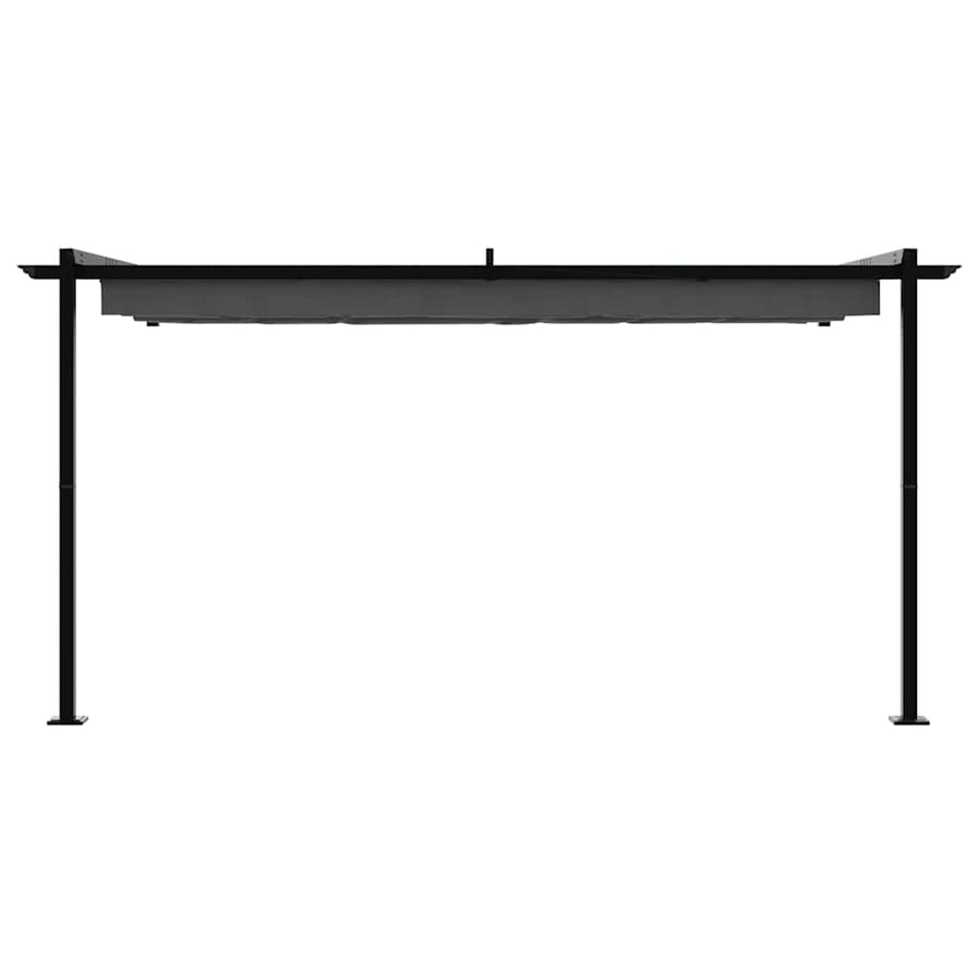 Paviljoen 400 x 300 x 200 cm Antraciet Polyester