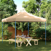 Partytent 292x292x315 cm beige inklapbaar