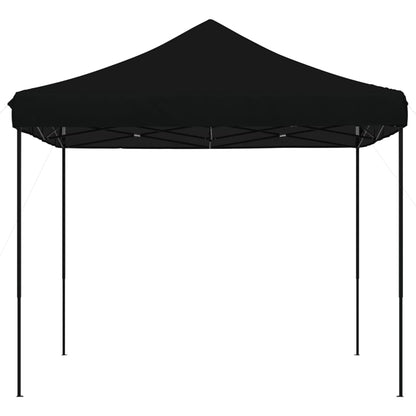 Partytent inklapbaar pop-up 292x292x315 cm zwart