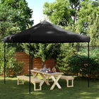 Pop-up Party Tent Foldable 292x292x315 cm Black