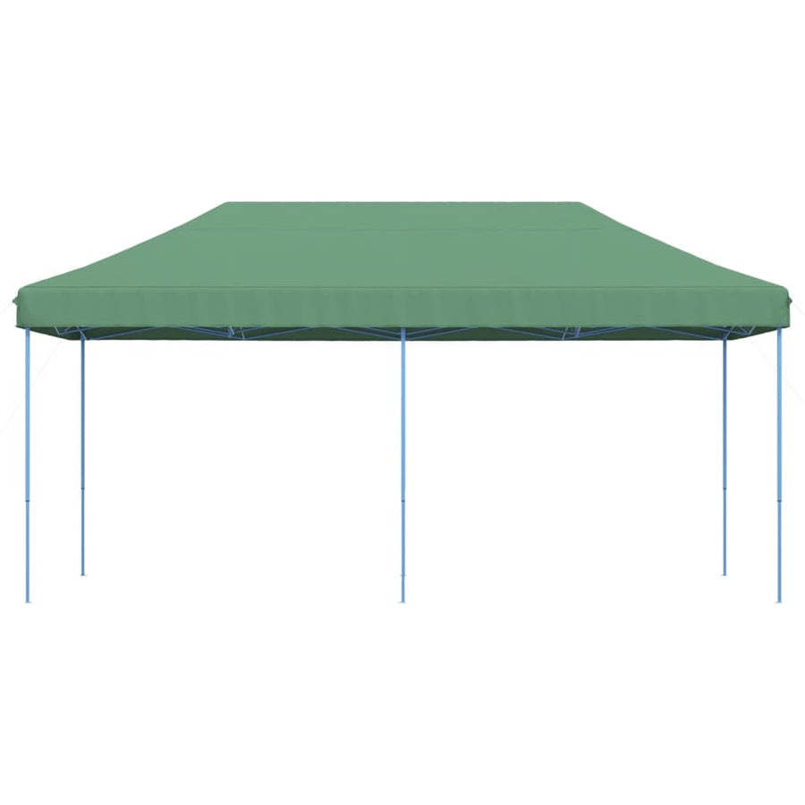 Partytent inklapbaar pop-up 580x292x315 cm bruin