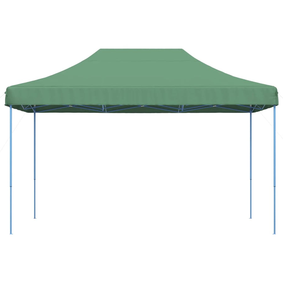 Partytent inklapbaar pop-up 440x292x315 cm groen