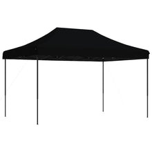 Partytent inklapbaar pop-up 440x292x315 cm zwart