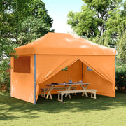 Partytent 440x292x315 cm oranje met 4 zijwanden