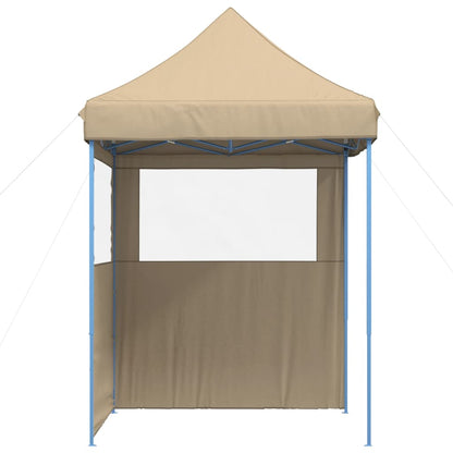 Partytent Inklapbaar Pop-Up Beige