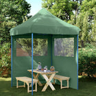 Partytent 3x3 m inklapbaar groen