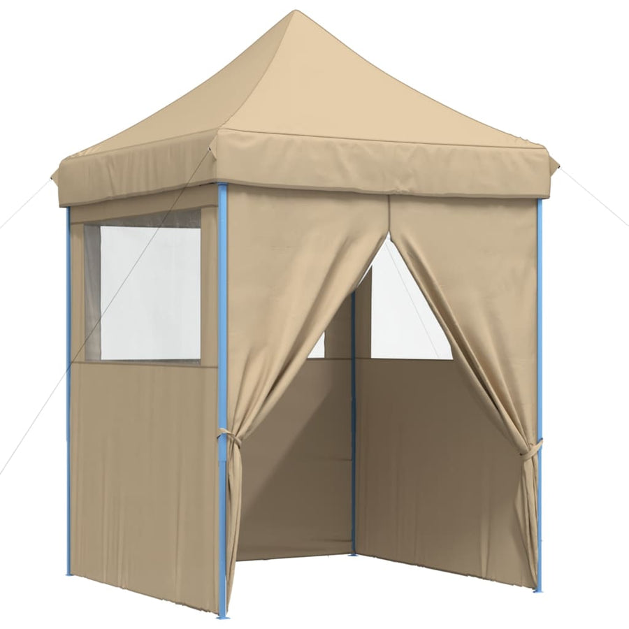 Partytent Inklapbaar Pop-Up Beige