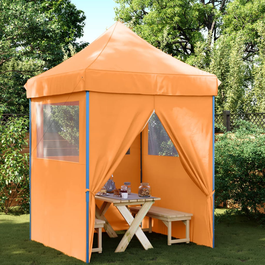 Partytent Inklapbaar Pop-Up Oranje