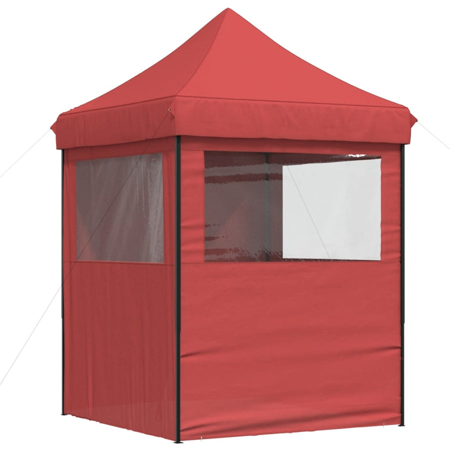 Partytent Inklapbaar Pop-Up Bordeauxrood