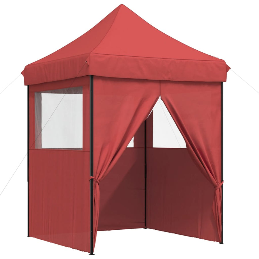 Partytent Inklapbaar Pop-Up Bordeauxrood