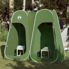 Pop-up waterproof privacy tent green