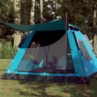 Koepeltent 5 personen 235x235x155 cm blauw