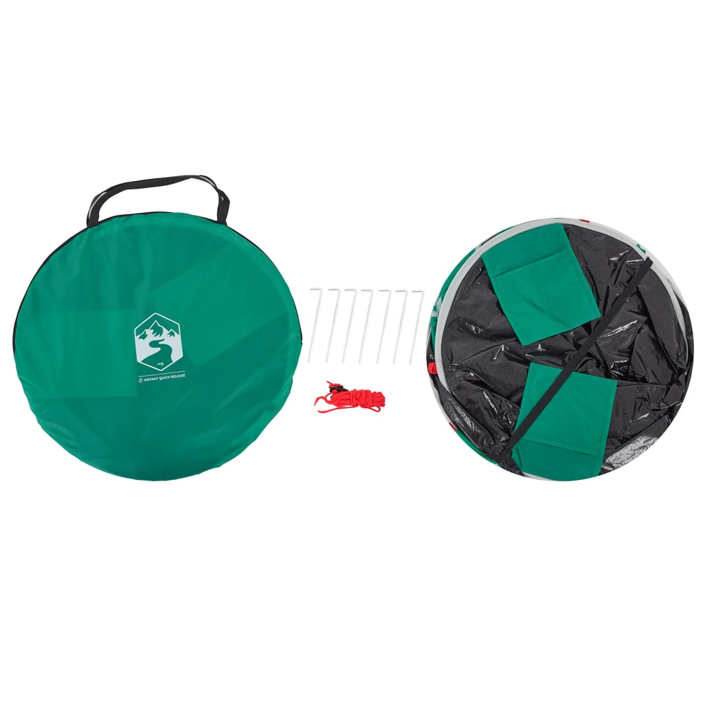 Strandtent pop-up waterdicht zeegroen