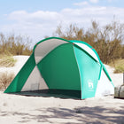 Strandtent pop-up 205x125x90 cm zeegroen