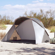 Strandtent pop-up 205x125x90 cm grijs