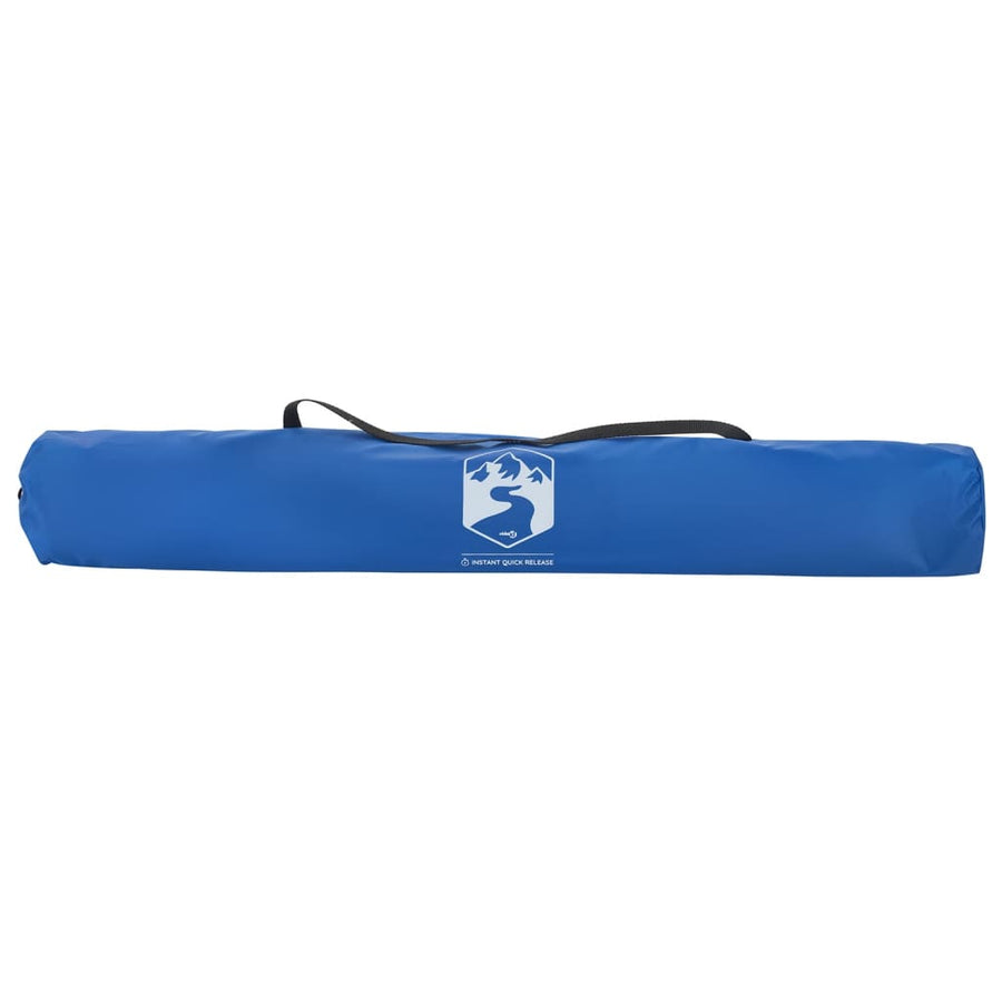 Strandtent waterdicht snelontgrendeling azuurblauw