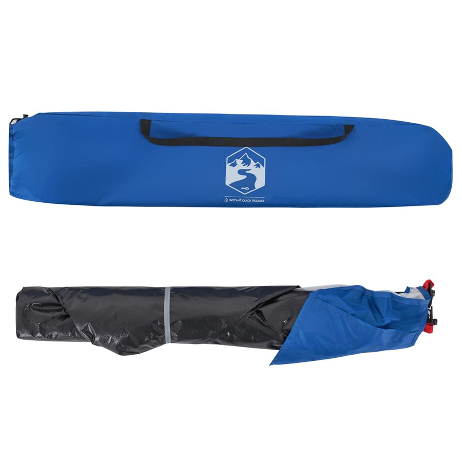 Strandtent waterdicht snelontgrendeling azuurblauw