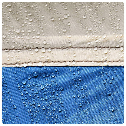 Strandtent waterdicht snelontgrendeling azuurblauw