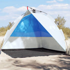 Strandtent 205x200x115 cm azuurblauw