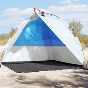Strandtent 205x200x115 cm azuurblauw