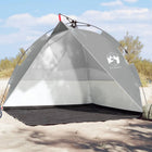 Strandtent 205x200x115 cm grijs