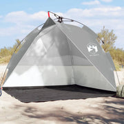 Strandtent 205x200x115 cm grijs