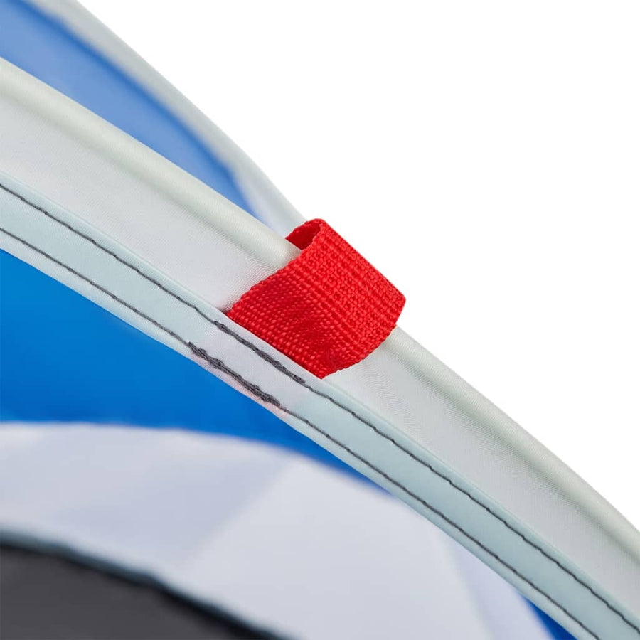 Strandtent 2-persoons pop-up waterdicht azuurblauw