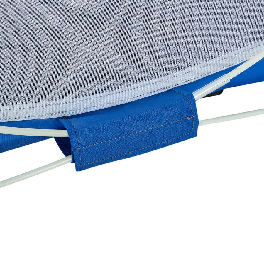 Strandtent 2-persoons pop-up waterdicht azuurblauw