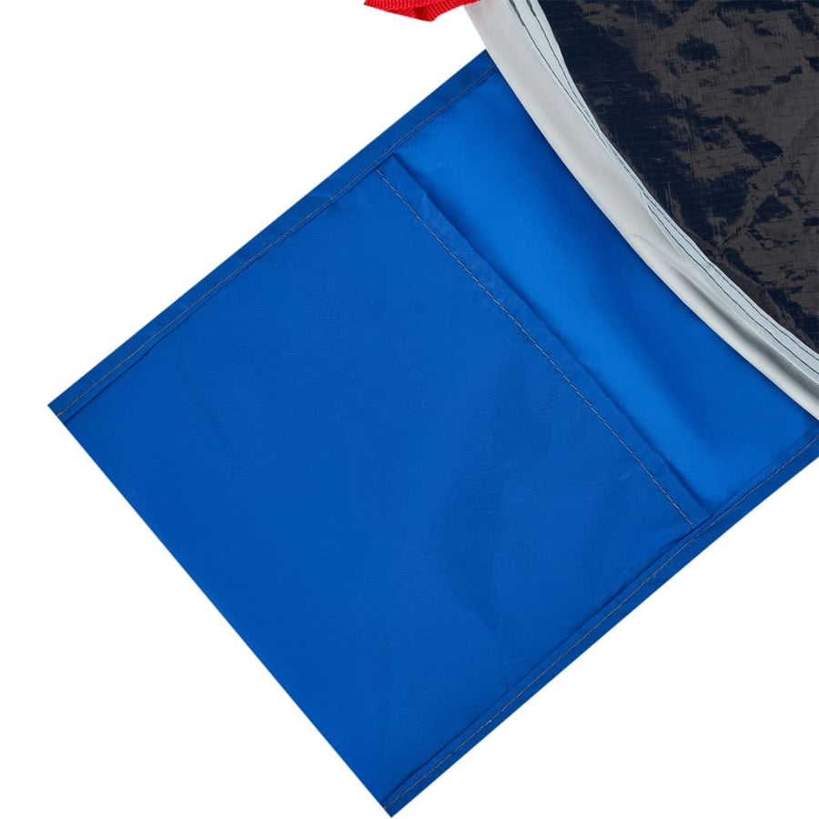 Strandtent 2-persoons pop-up waterdicht azuurblauw