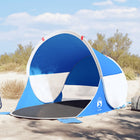 Pop-up Beach Tent 2-person Waterproof Azure Blue