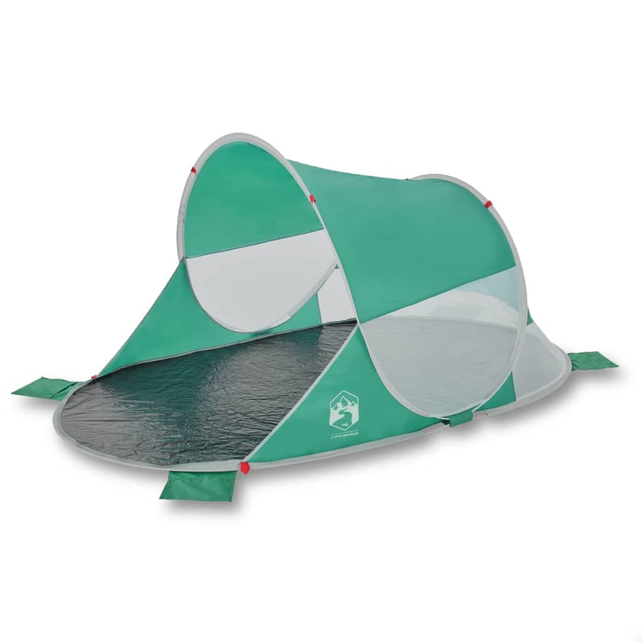 Strandtent 2-persoons pop-up waterdicht zeegroen