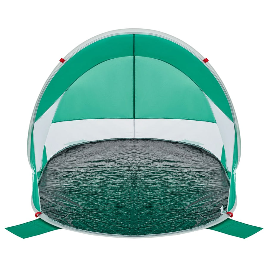 Strandtent 2-persoons pop-up waterdicht zeegroen