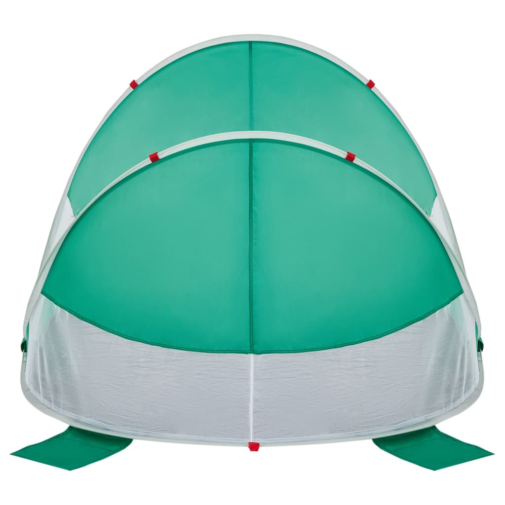 Strandtent 2-persoons pop-up waterdicht zeegroen