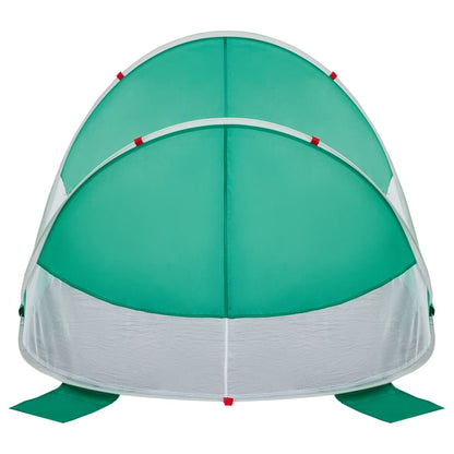 Strandtent 2-persoons pop-up waterdicht zeegroen