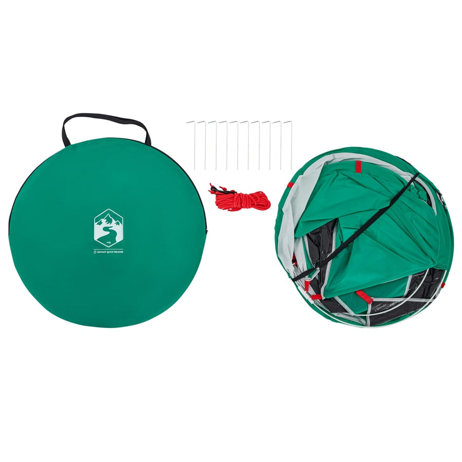 Strandtent 2-persoons pop-up waterdicht zeegroen