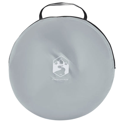Strandtent 2-persoons pop-up waterdicht grijs