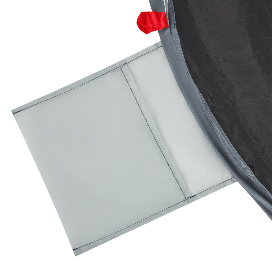 Strandtent 2-persoons pop-up waterdicht grijs