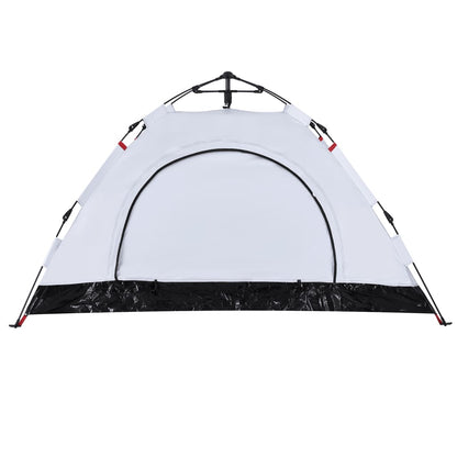 Tent 2-persoons snelontgrendeling verduisterende stof wit