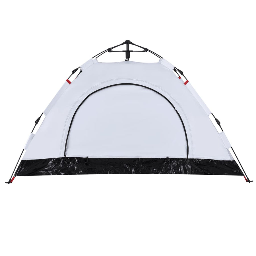 Tent 2-persoons snelontgrendeling verduisterende stof wit