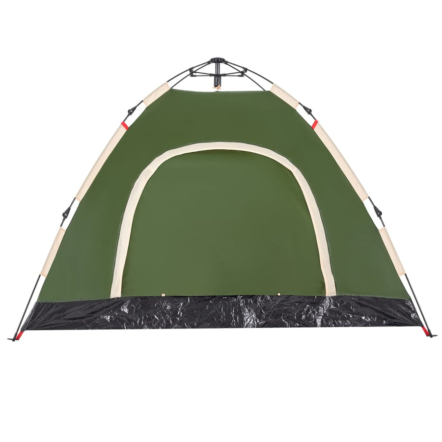 Tent 3-persoons snelontgrendeling groen