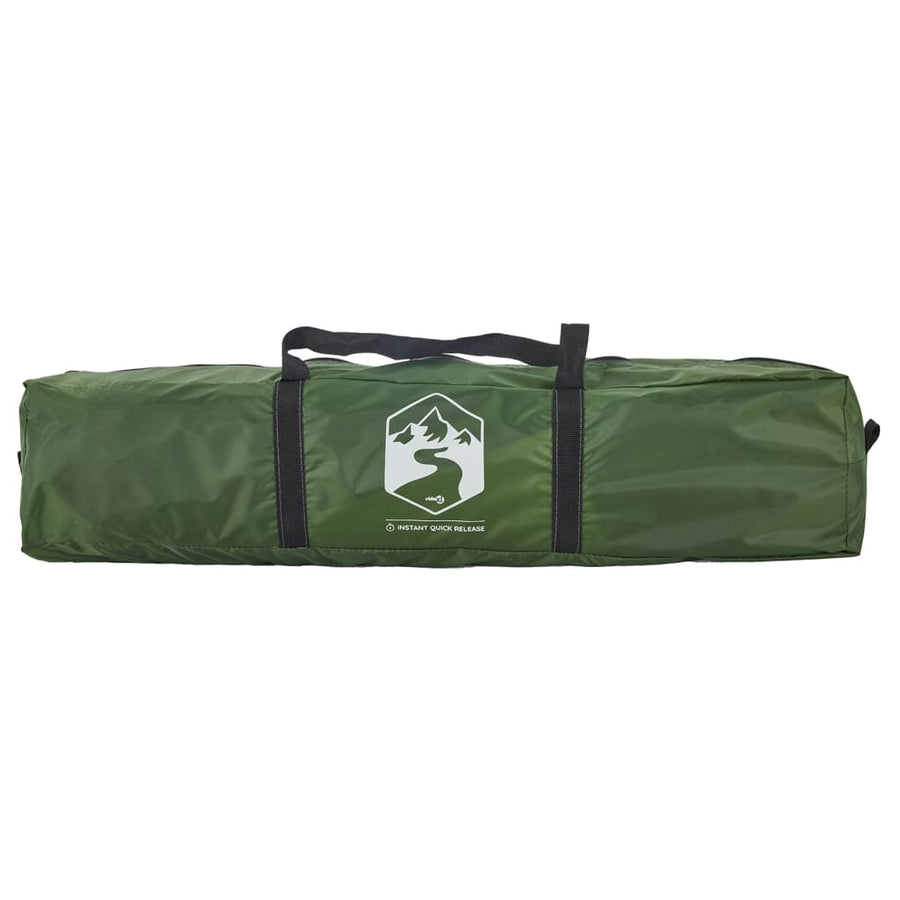 Tent 3-persoons snelontgrendeling groen