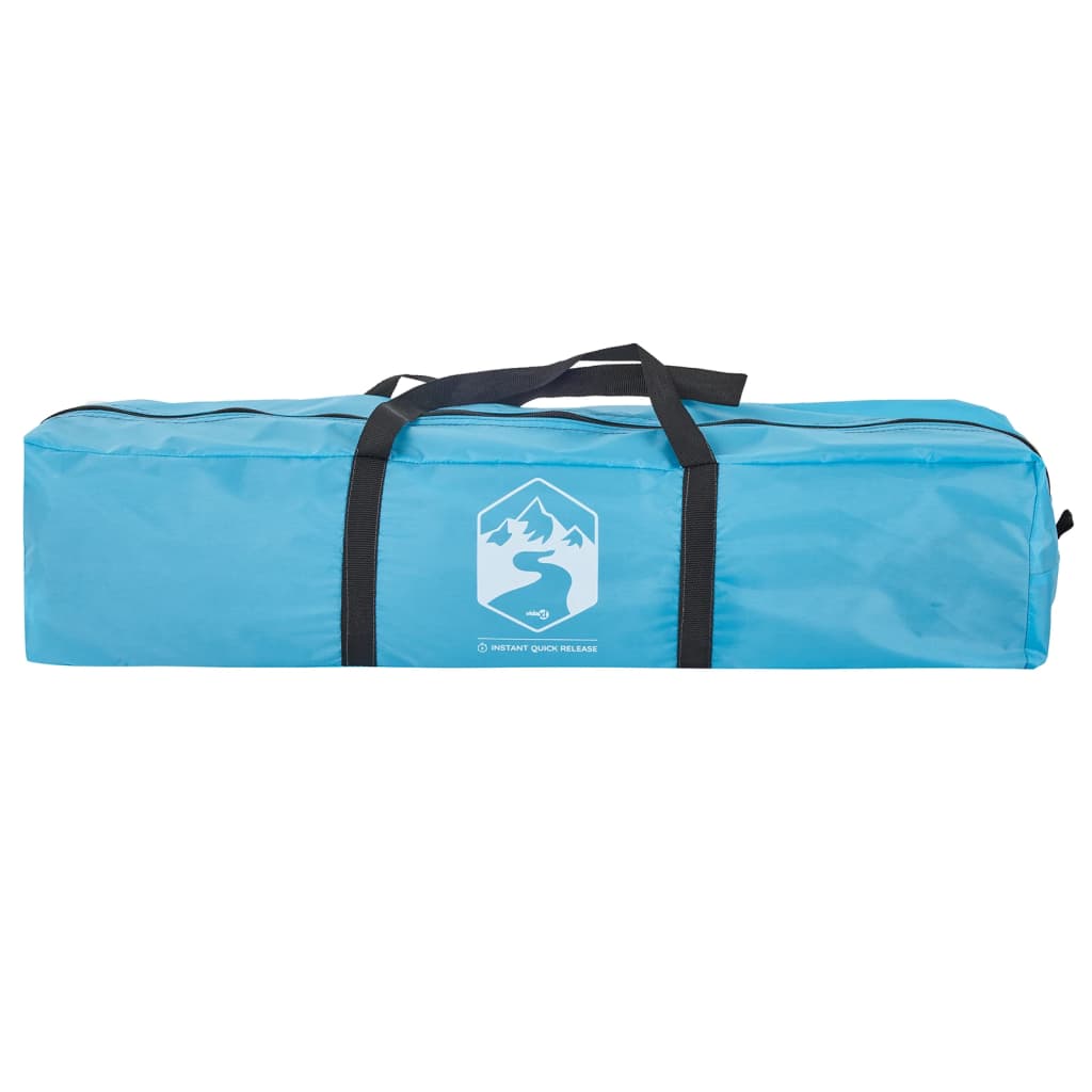 Tent 3-persoons snelontgrendeling blauw