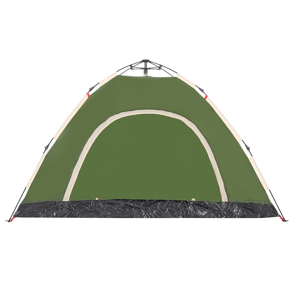 Tent 4-persoons snelontgrendeling groen
