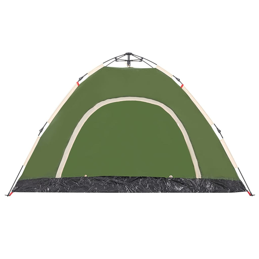 Tent 4-persoons snelontgrendeling groen