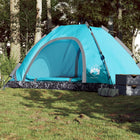 Tent 5-persoons 300x150x185 cm blauw
