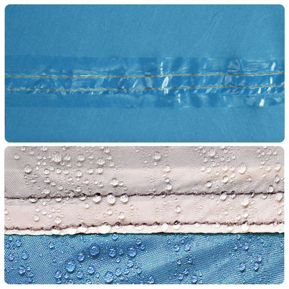 Koepeltent 3-persoons snelontgrendeling blauw