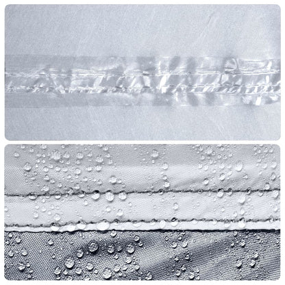 Koepeltent 3-persoons snelontgrendeling verduisterende stof wit