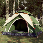 Dome tent 4-person quick release green